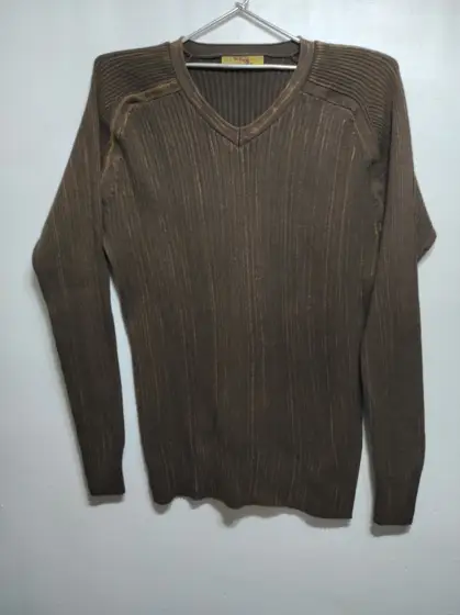 Jersey cuello de pico Zara talla XL