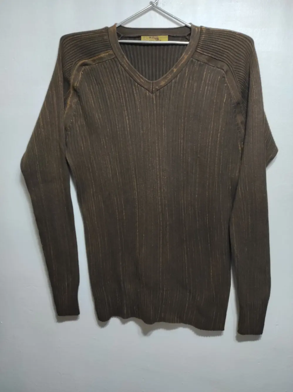 Jersey cuello de pico Zara talla XL