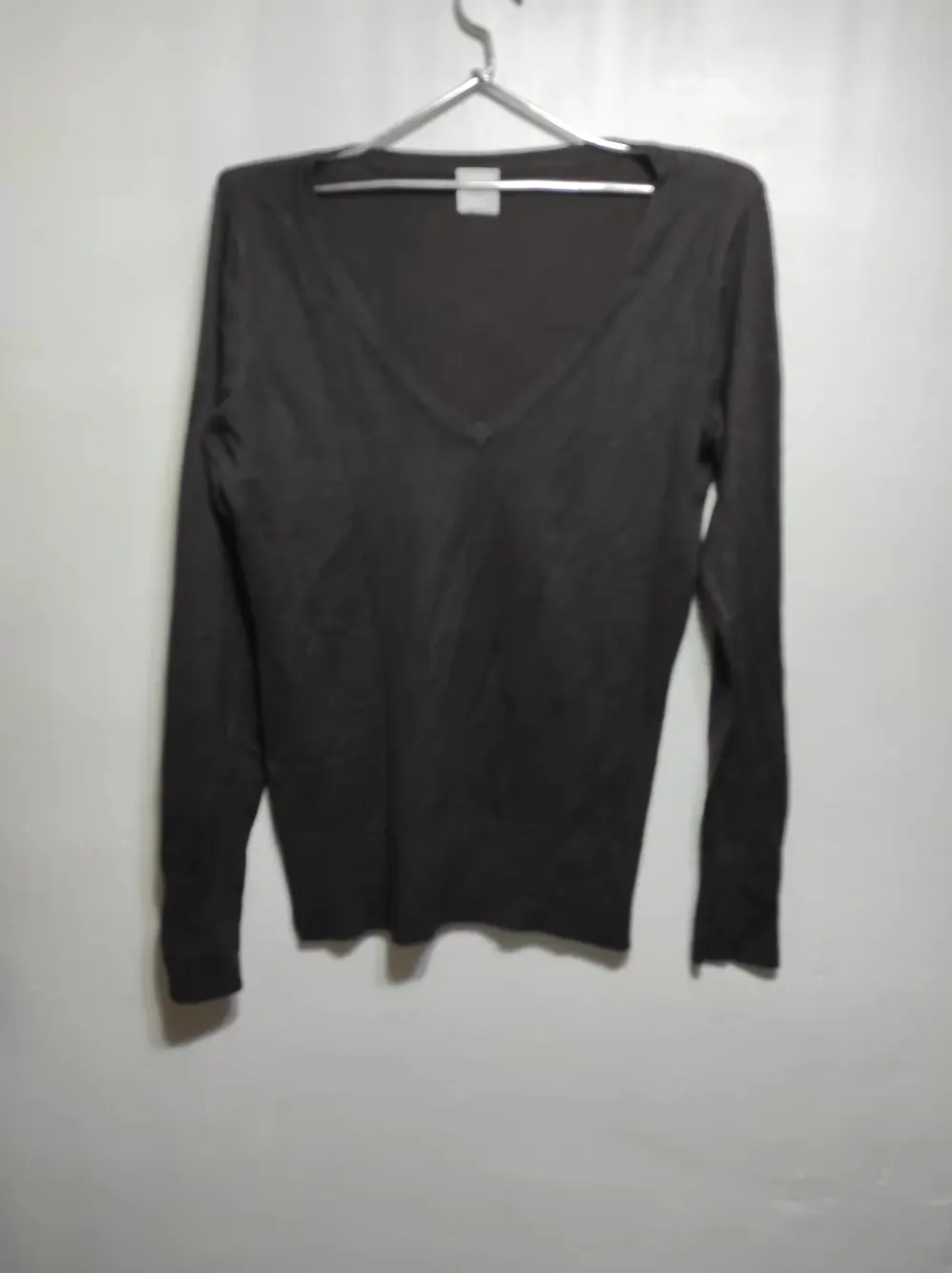 Jersey fino cuello de pico camaieu talla unica