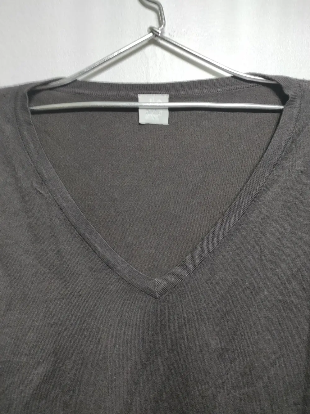 Jersey fino cuello de pico camaieu talla unica, foto 3