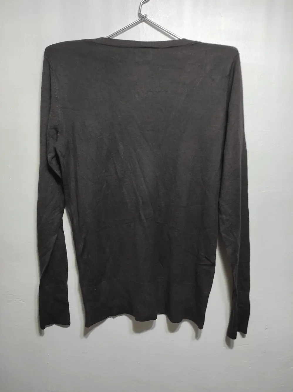 Jersey fino cuello de pico camaieu talla unica, foto 4