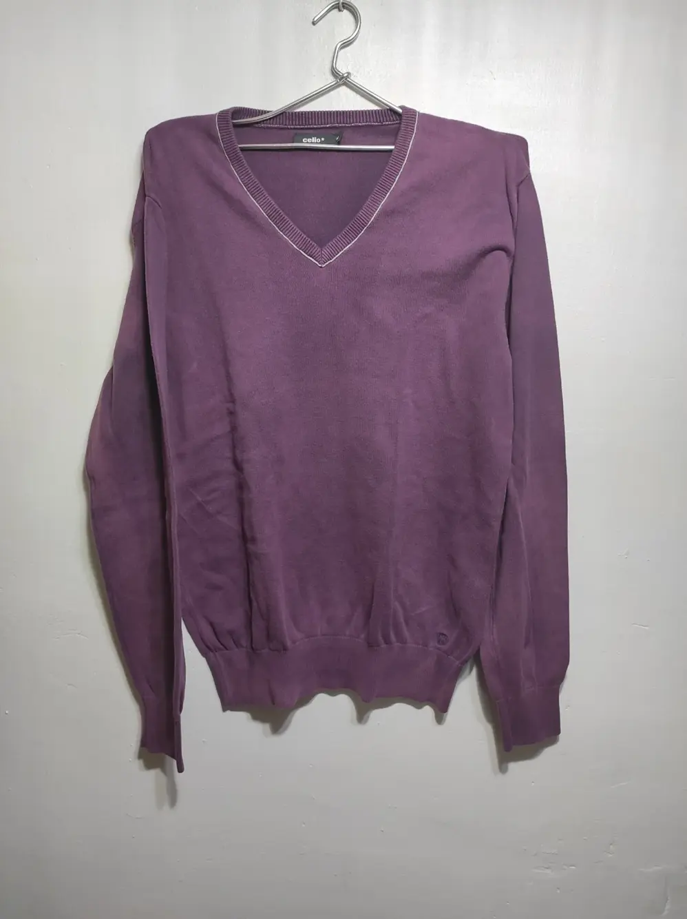 Jersey cuello de pico Celio talla M
