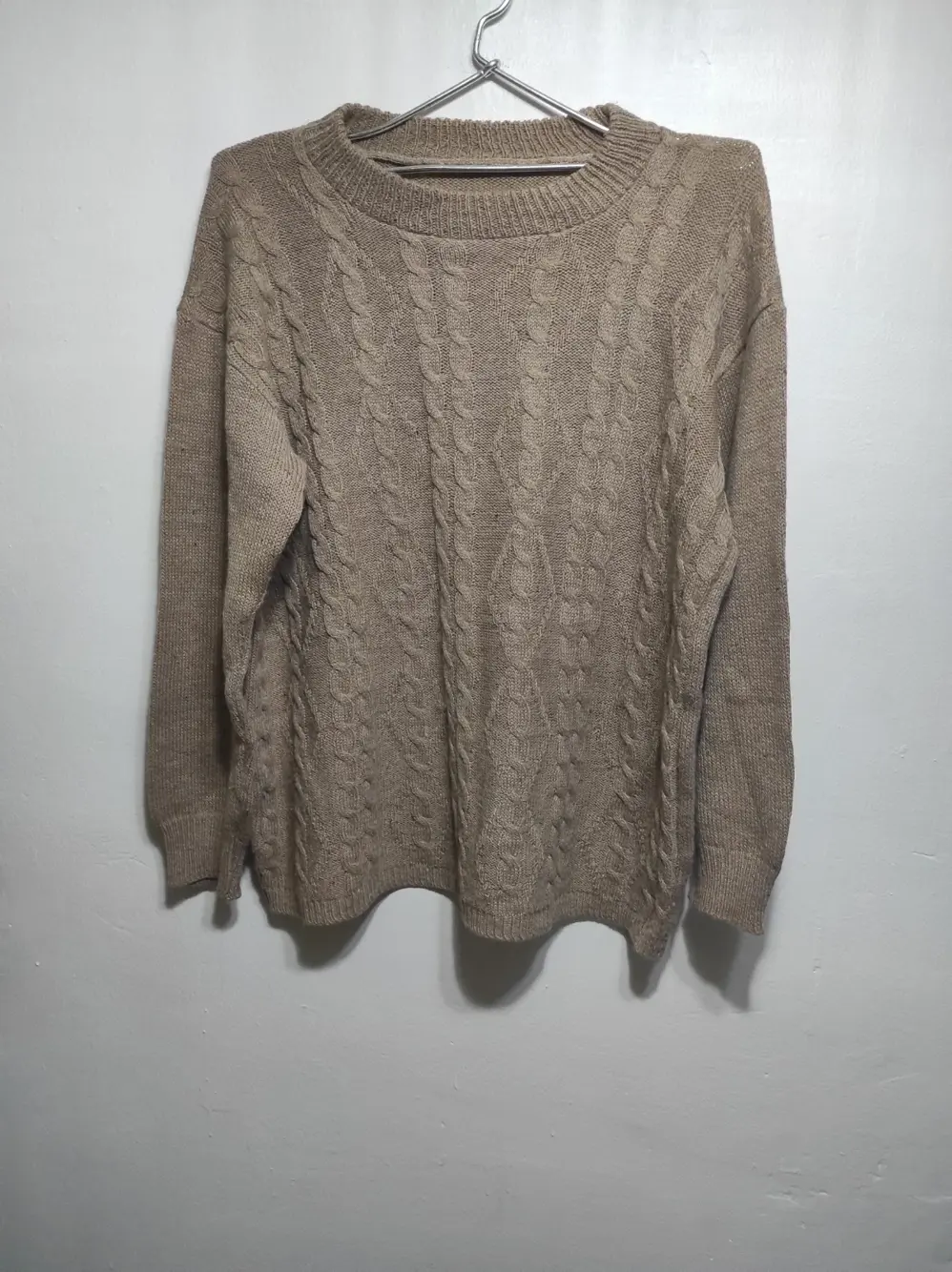 Jersey cuello redondo tienda local talla unica sirve para M