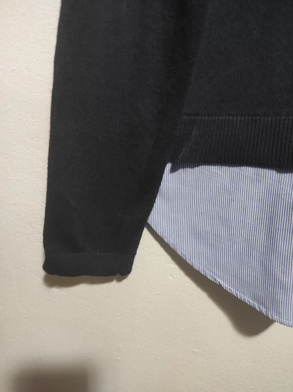 Jersey con detalles en camisa camaïeu talla unica, foto 4
