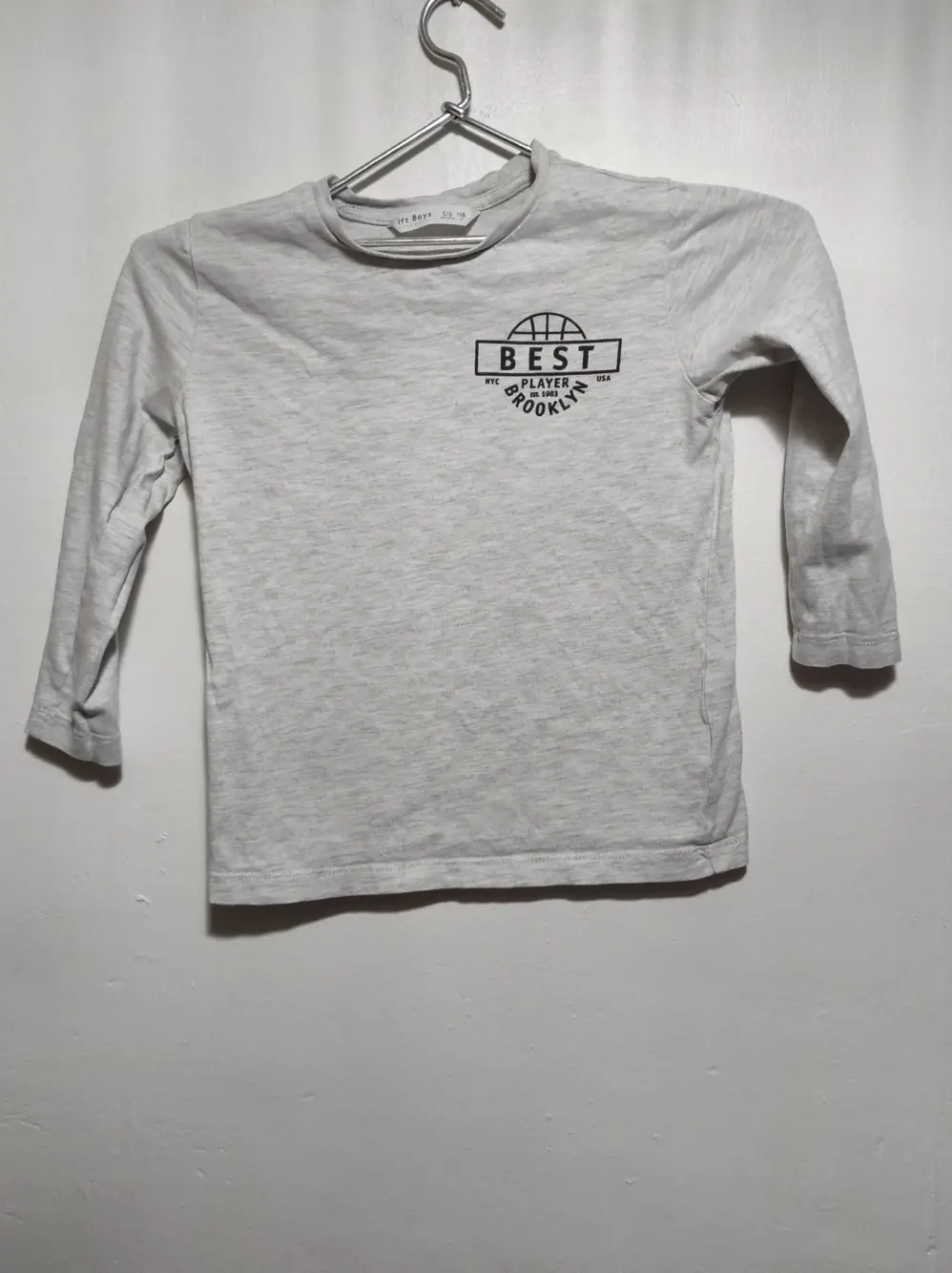 Camiseta manga larga ift boys 5-6años