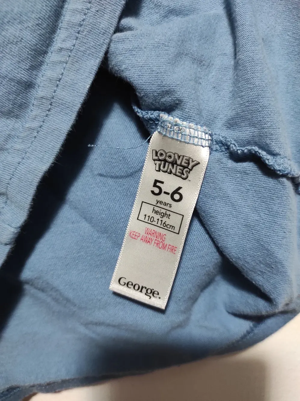 Camiseta manga larga looney tunes 5-6sños, foto 5