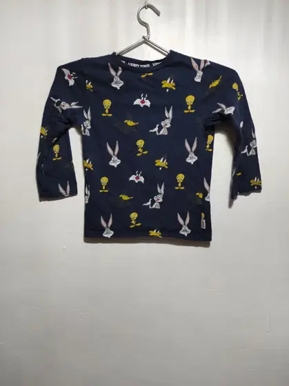 Camiseta manga larga looney tunes 5-6años