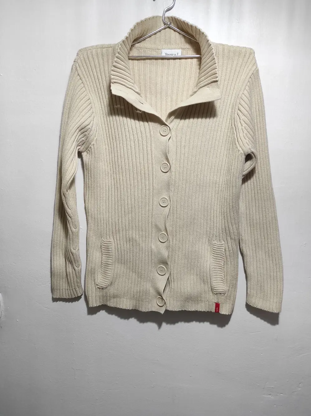 Jersey cardigan cuello alto Yessica XL
