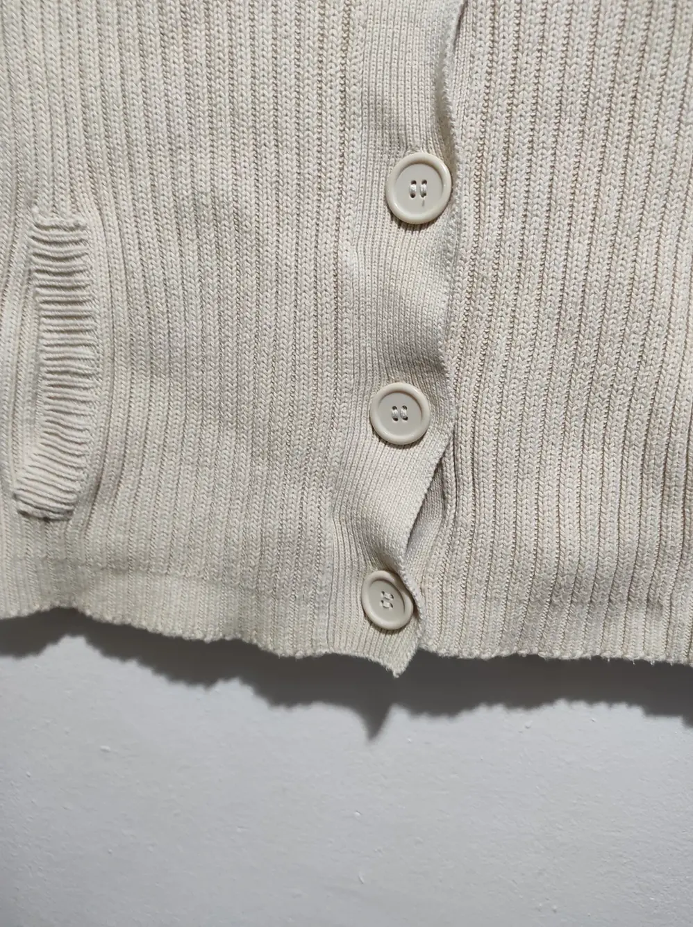 Jersey cardigan cuello alto Yessica XL, foto 3