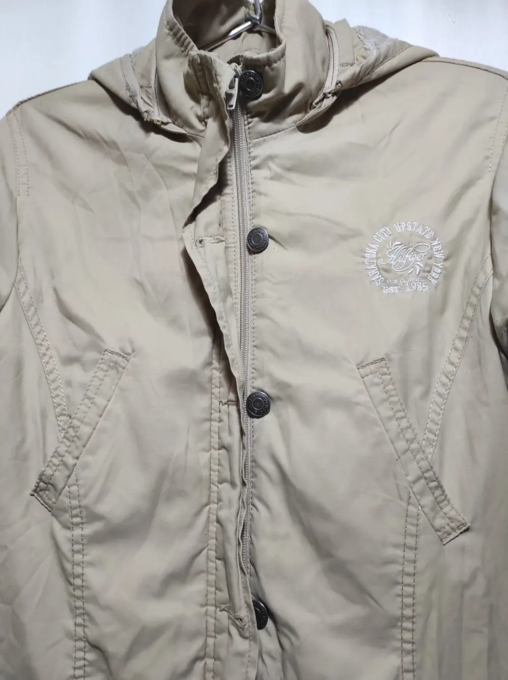 Abrigo Tommy Hilfiger talla unica sirve para S, foto 4