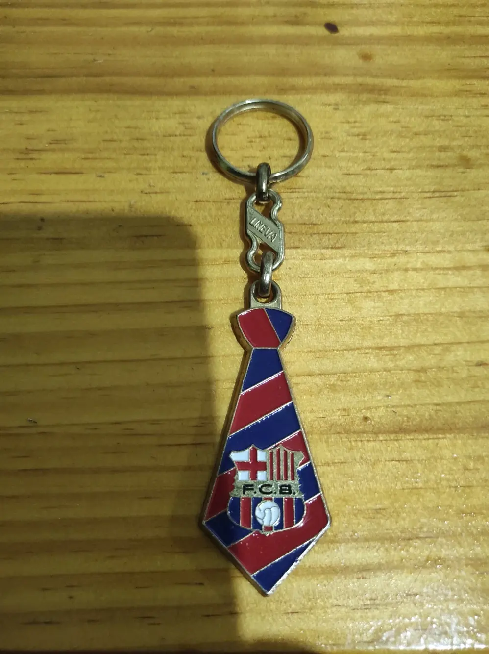 Llavero vintage corbata FC Barcelona
