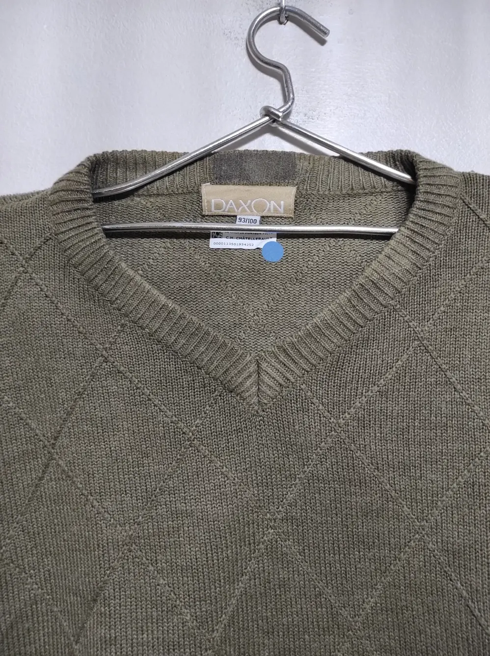 Jersey cuello de pico Daxon talla M/L, foto 5