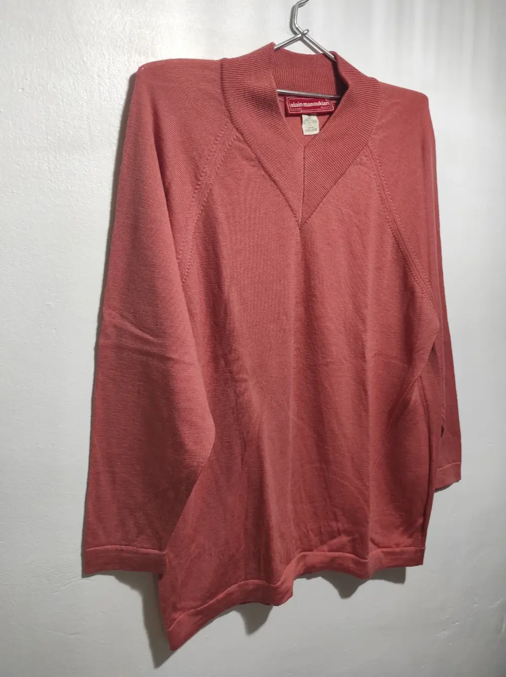 Jersey pura lana virgen Alain manoukian talla 4 sirve para M/L, foto 5