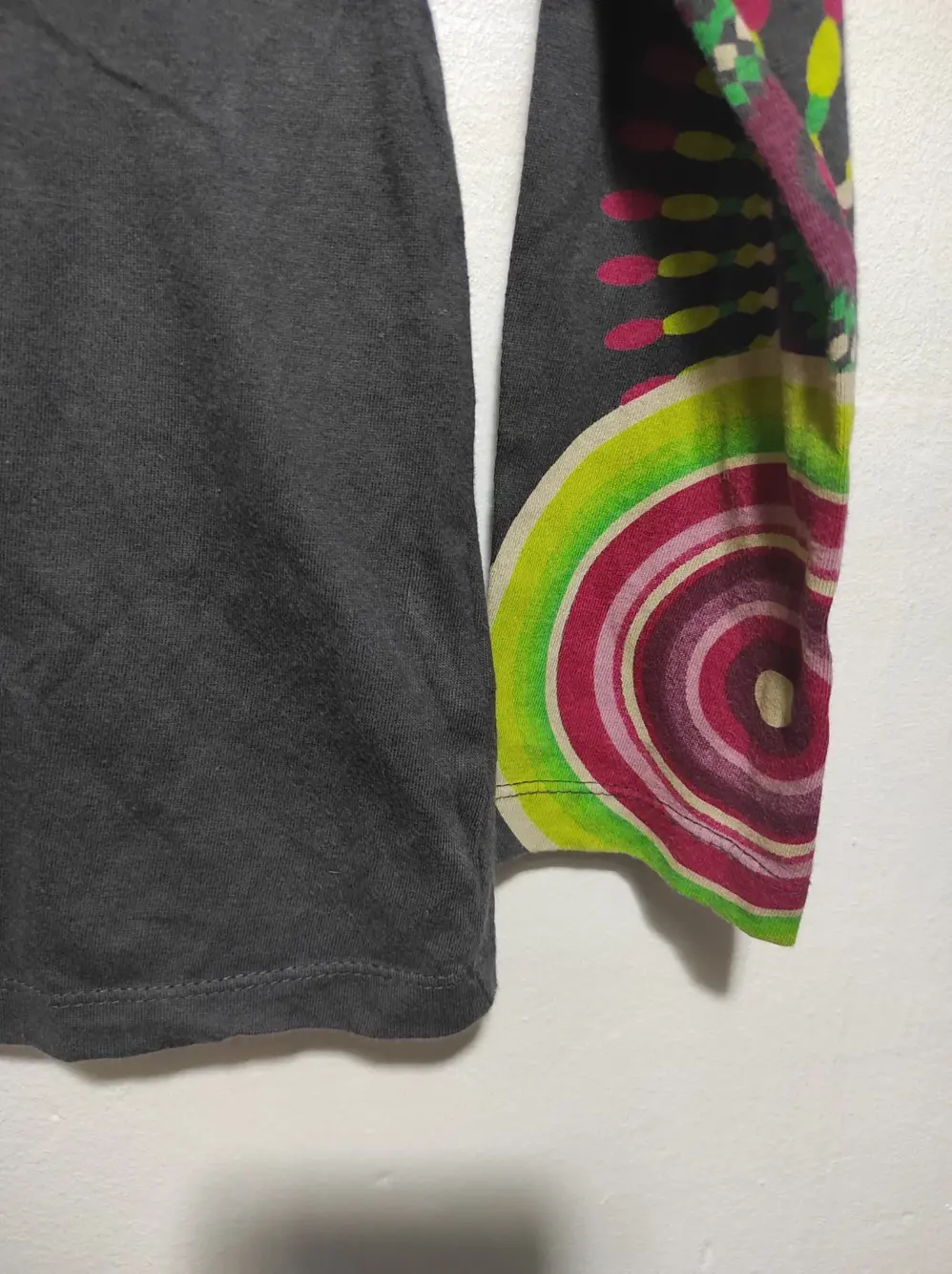 Camiseta manga larga Desigual talla 9/10 años, foto 2