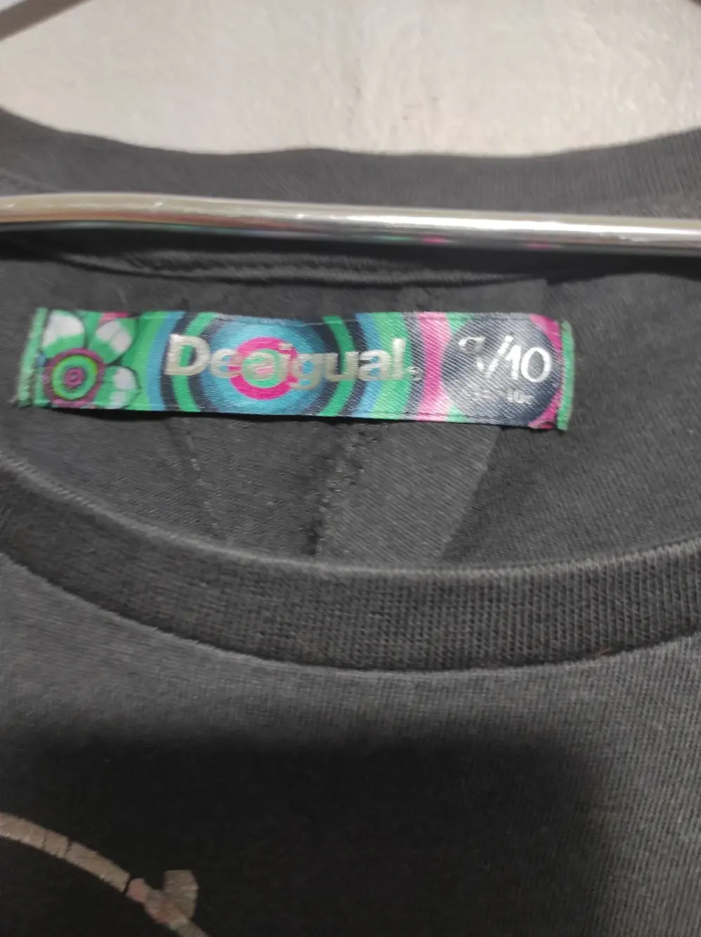 Camiseta manga larga Desigual talla 9/10 años, foto 5