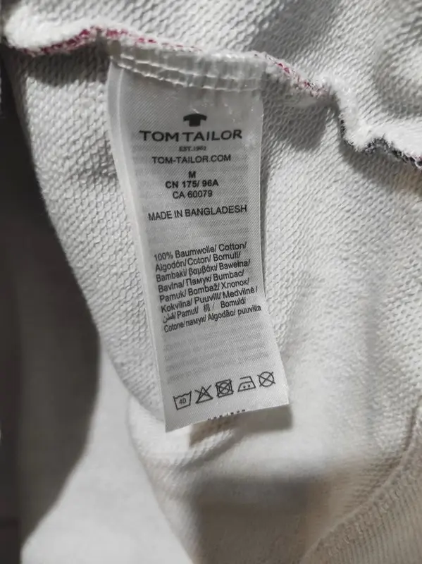 Sudadera Tom Tailor talla M, foto 4