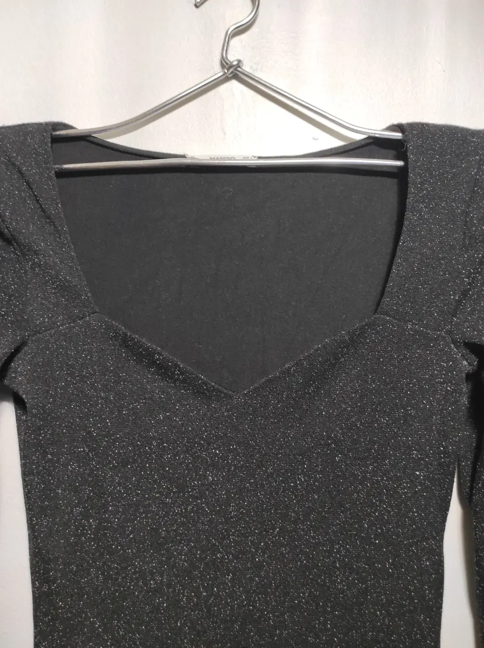 Vestido negro Mango talla S, foto 5
