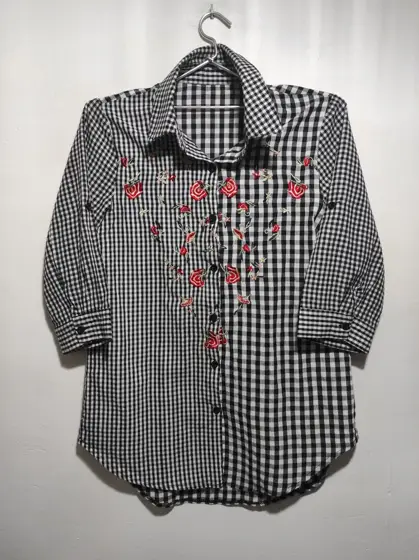 Camisa manga 3/4 RomaItalia talla unica