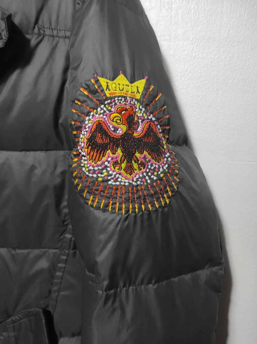 Chaqueta plumon Custo Barcelona talla 1 M sirve para L ver medidas, foto 4