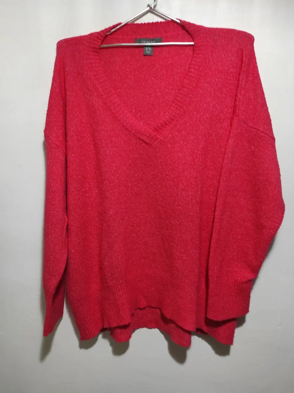 Jersey cuello de pico Primark talla S