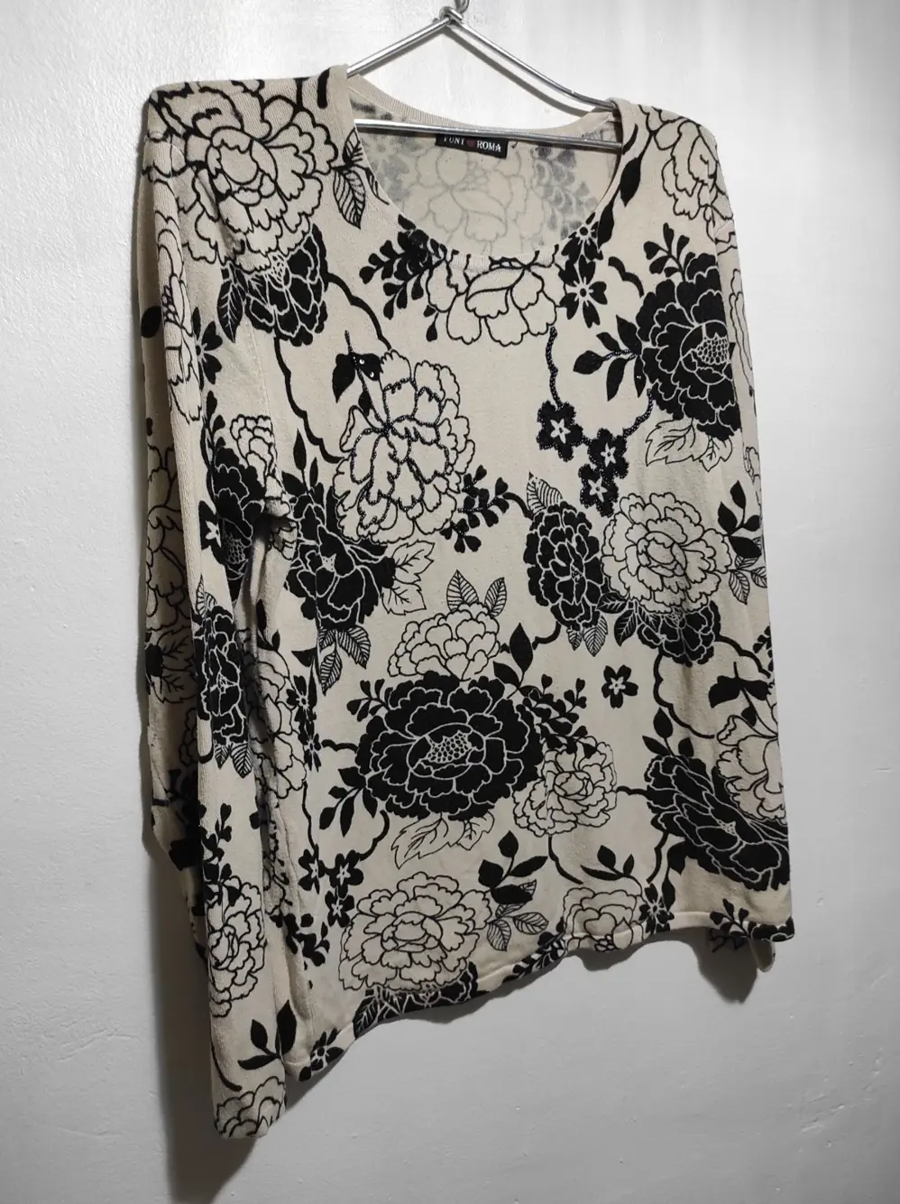 Jersey cuello redondo Punt'Roma talla unica sirve para L, foto 4
