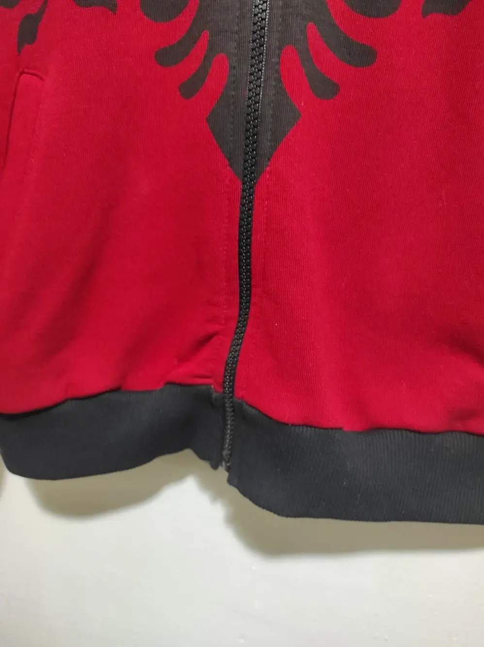 Sudadera con capucha y cremallera Albania talla 38", foto 3