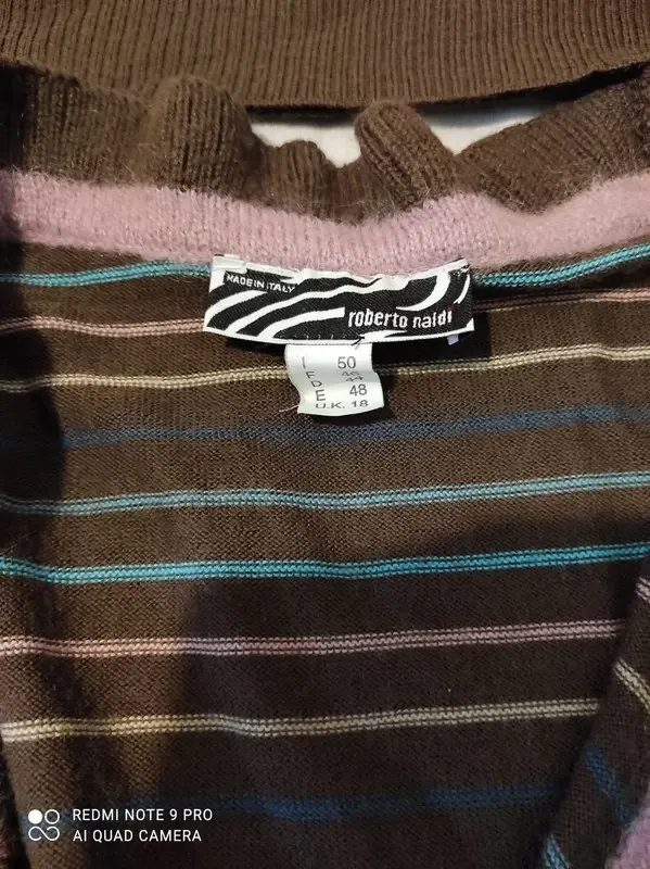 Conjunto Jersey y chaleco Roberto Naldi talla 4xl, foto 2