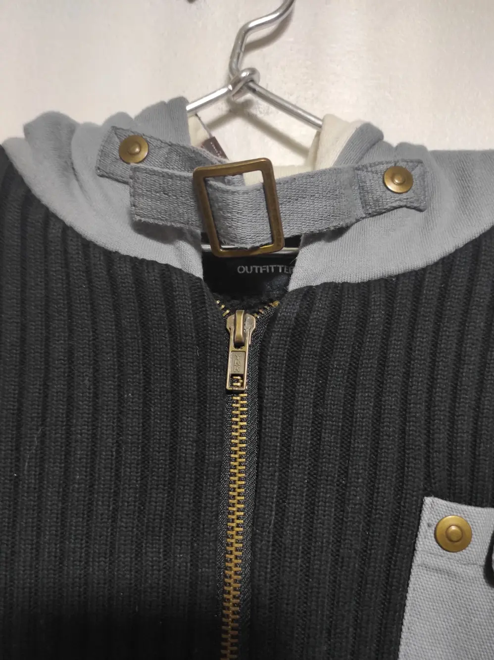 Sudadera con capucha con forro polar Outfitters nation talla XXS, foto 5