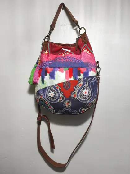 Bolso de hombro estampado Desigual