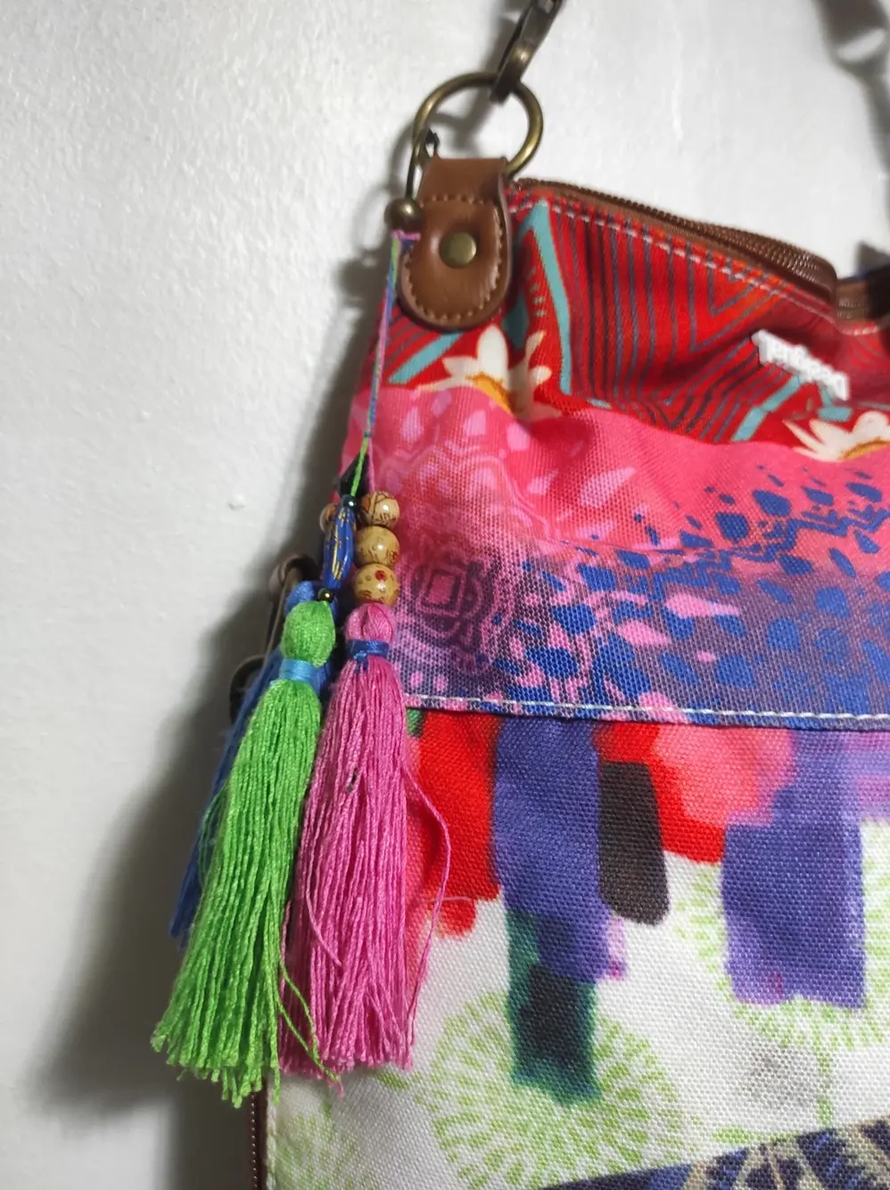 Bolso de hombro estampado Desigual, foto 3