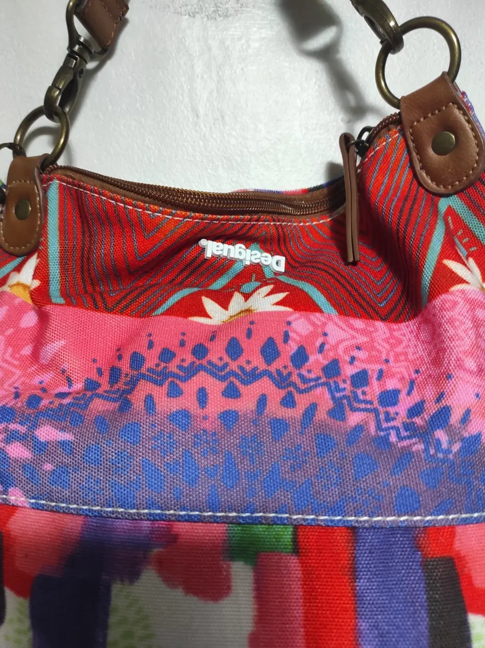 Bolso de hombro estampado Desigual, foto 4