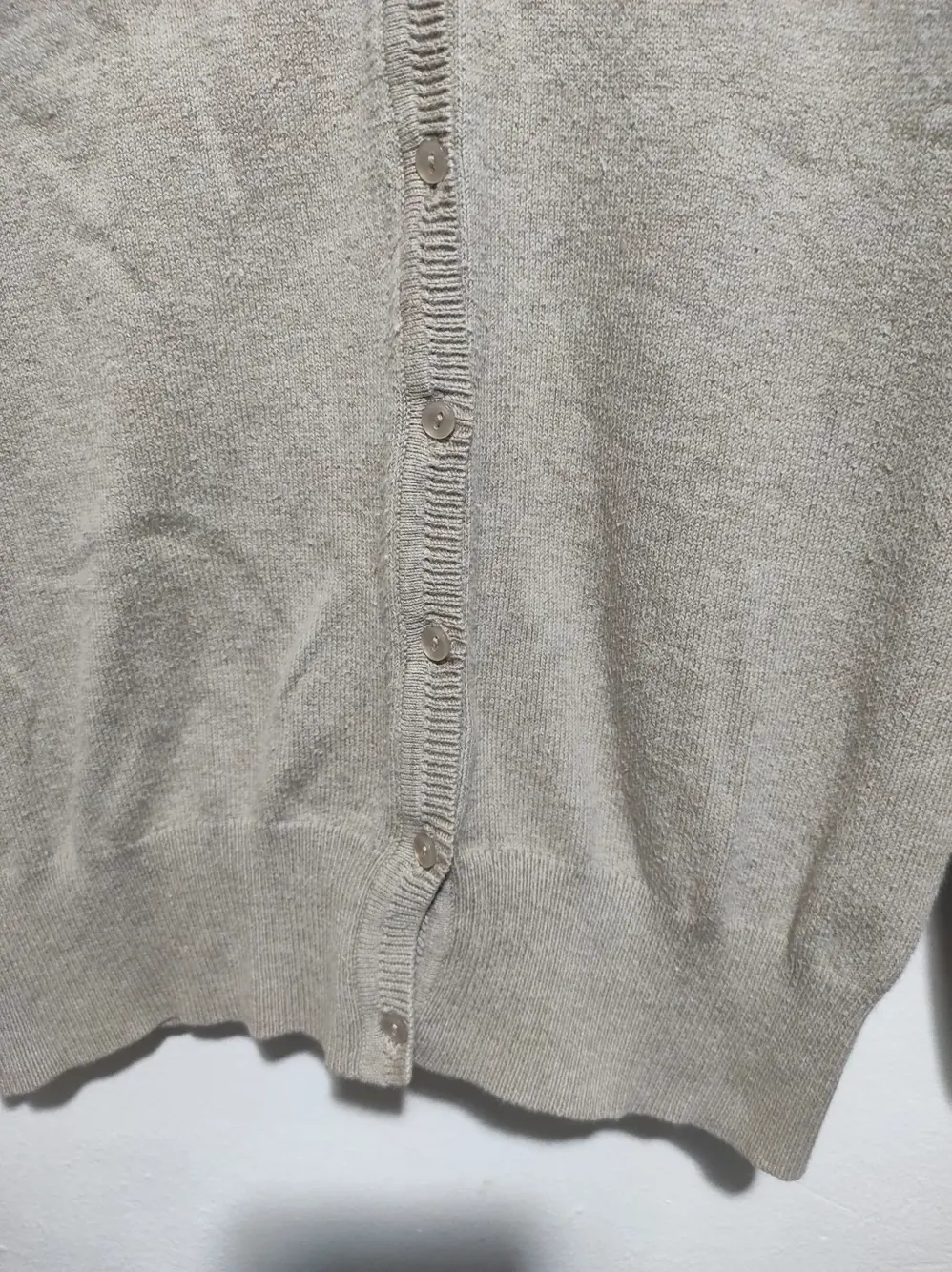 Jersey cardigan cuello de pico Zara talla M, foto 3