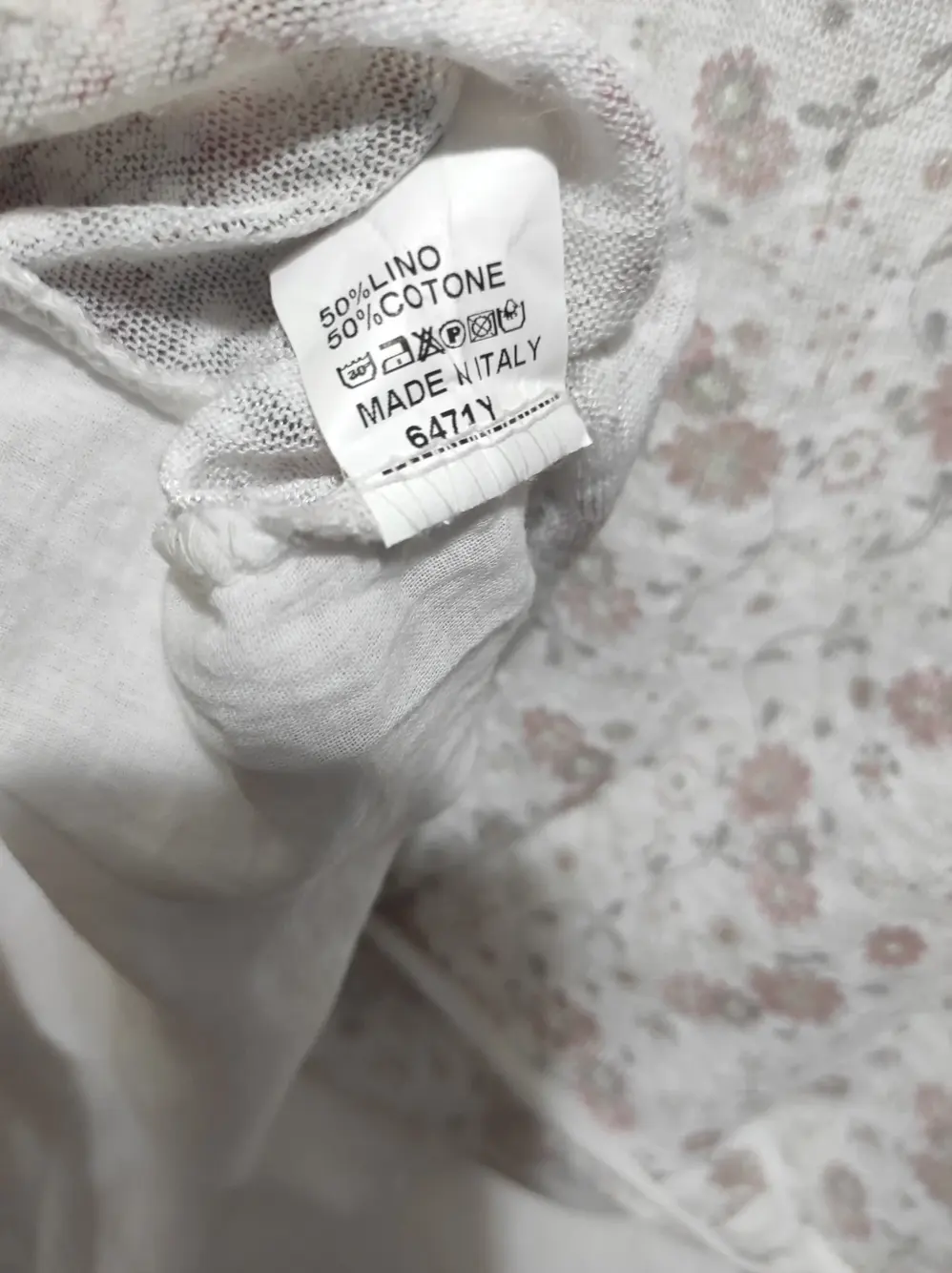 Camiseta blusa sin mangas made in italy semi-abierta sirve para talla M, foto 5