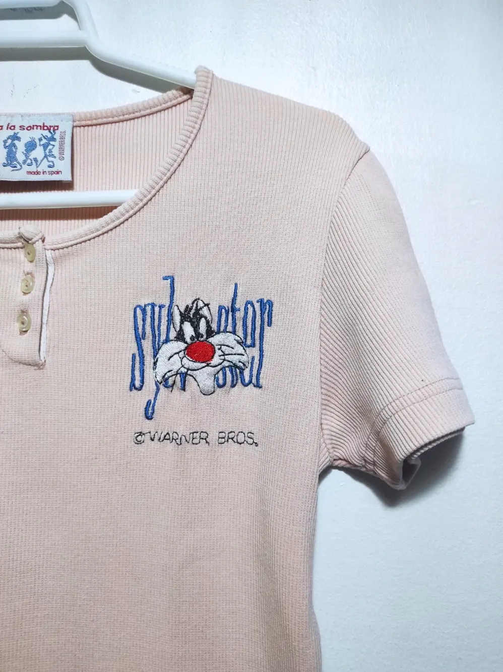 Camiseta manga corta warner bros.talla unica sirve para M, foto 2