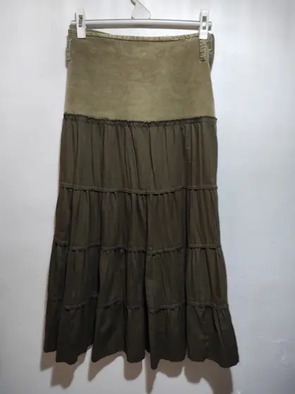 Falda larga Blindaje talla 38 pero es mas una XS ver medidas