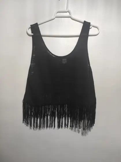 Top flecos H&M talla M