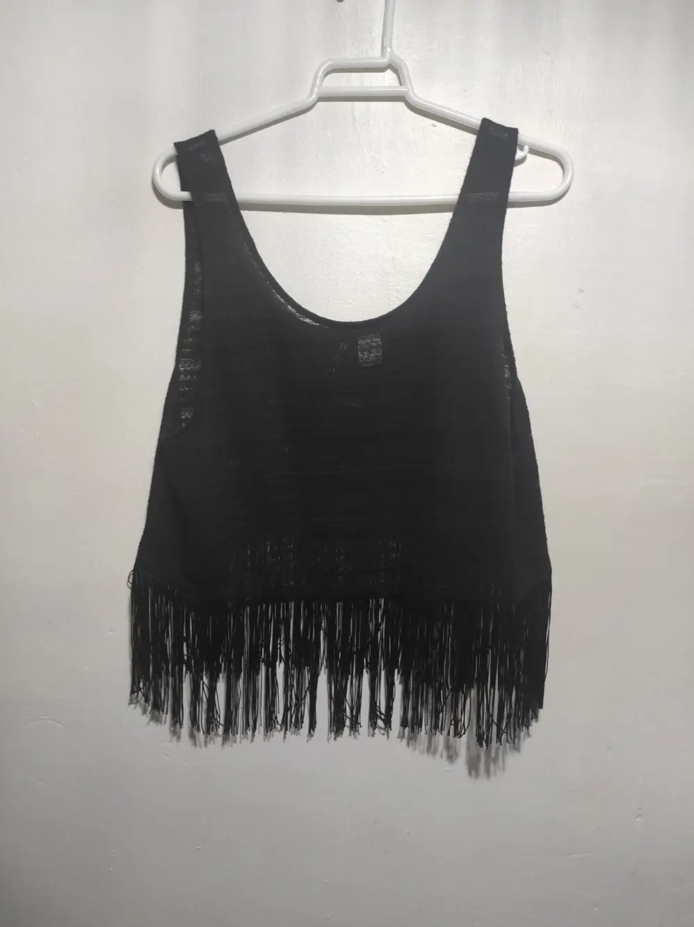 Top flecos H&M talla M