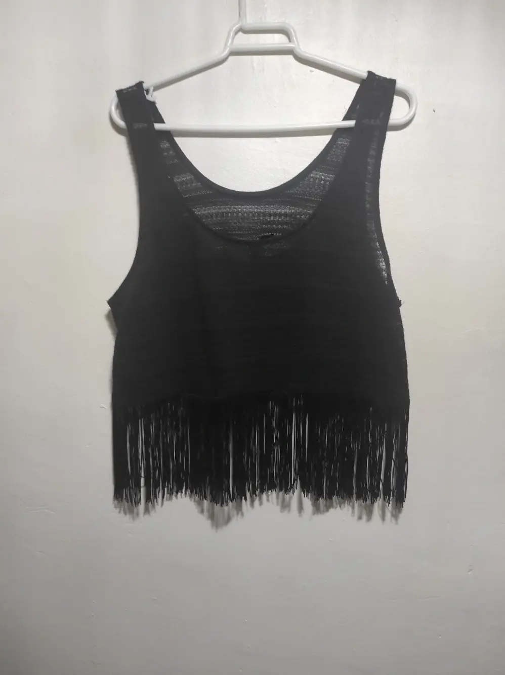Top flecos H&M talla M, foto 3