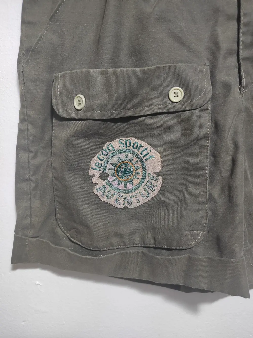 Pantalon corto cargo le coq spotif talla 38, foto 2