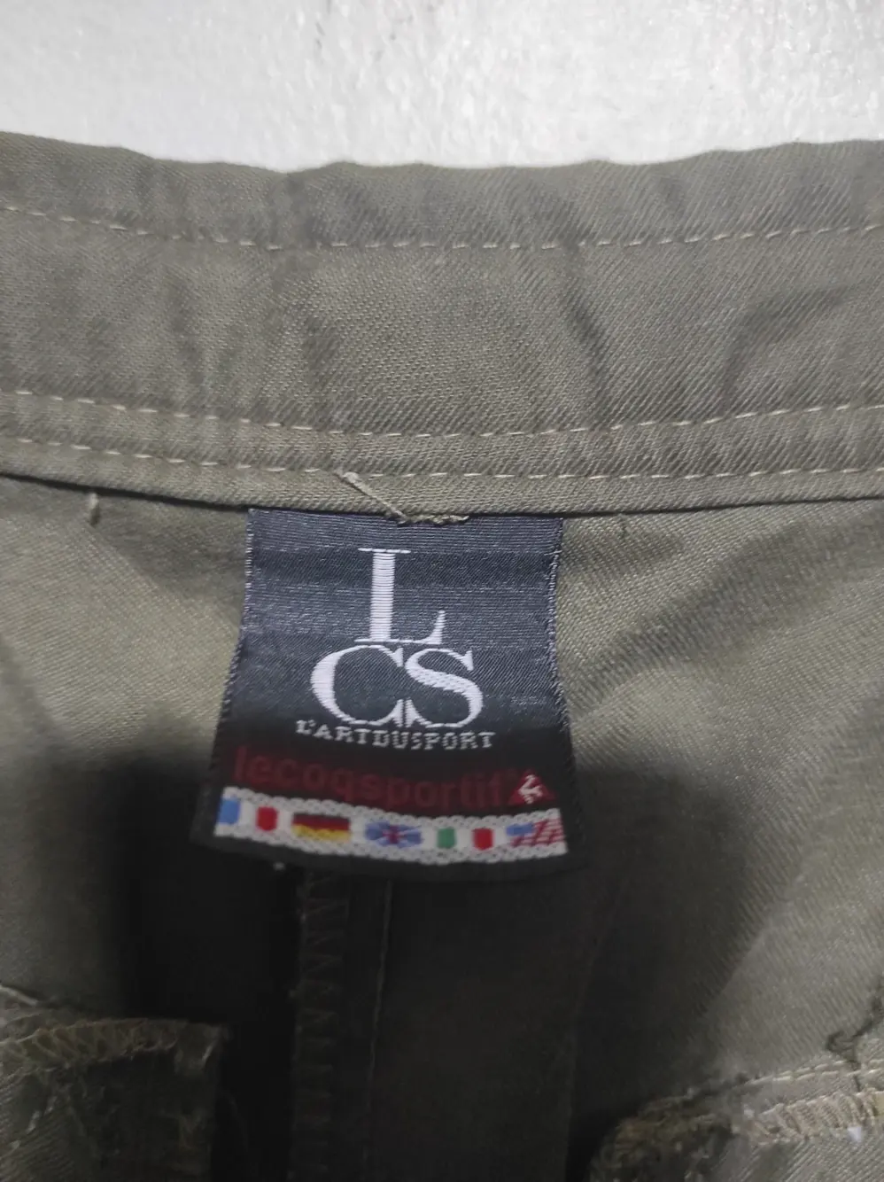 Pantalon corto cargo le coq spotif talla 38, foto 3