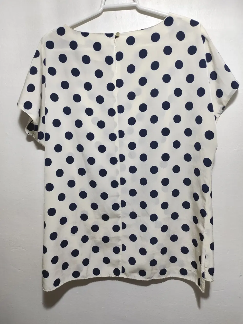 Camiseta blusa A topos manga corta Verse talla 38, foto 3
