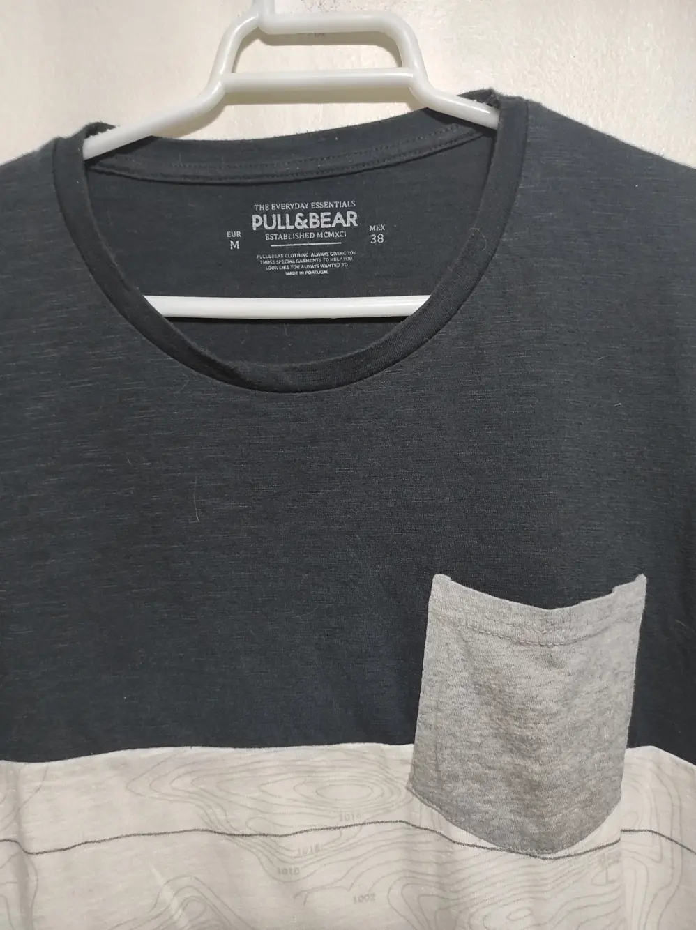Camiseta manga corta Pull& Bear talla M, foto 2