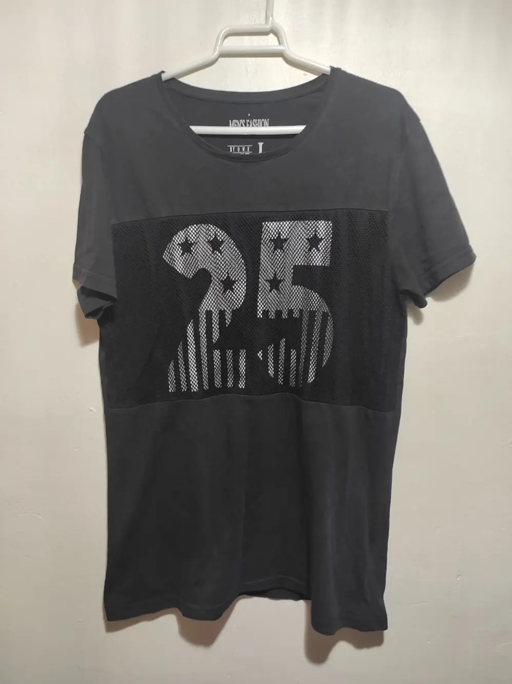 Camiseta manga corta Men's fashion talla L pero es mas una M