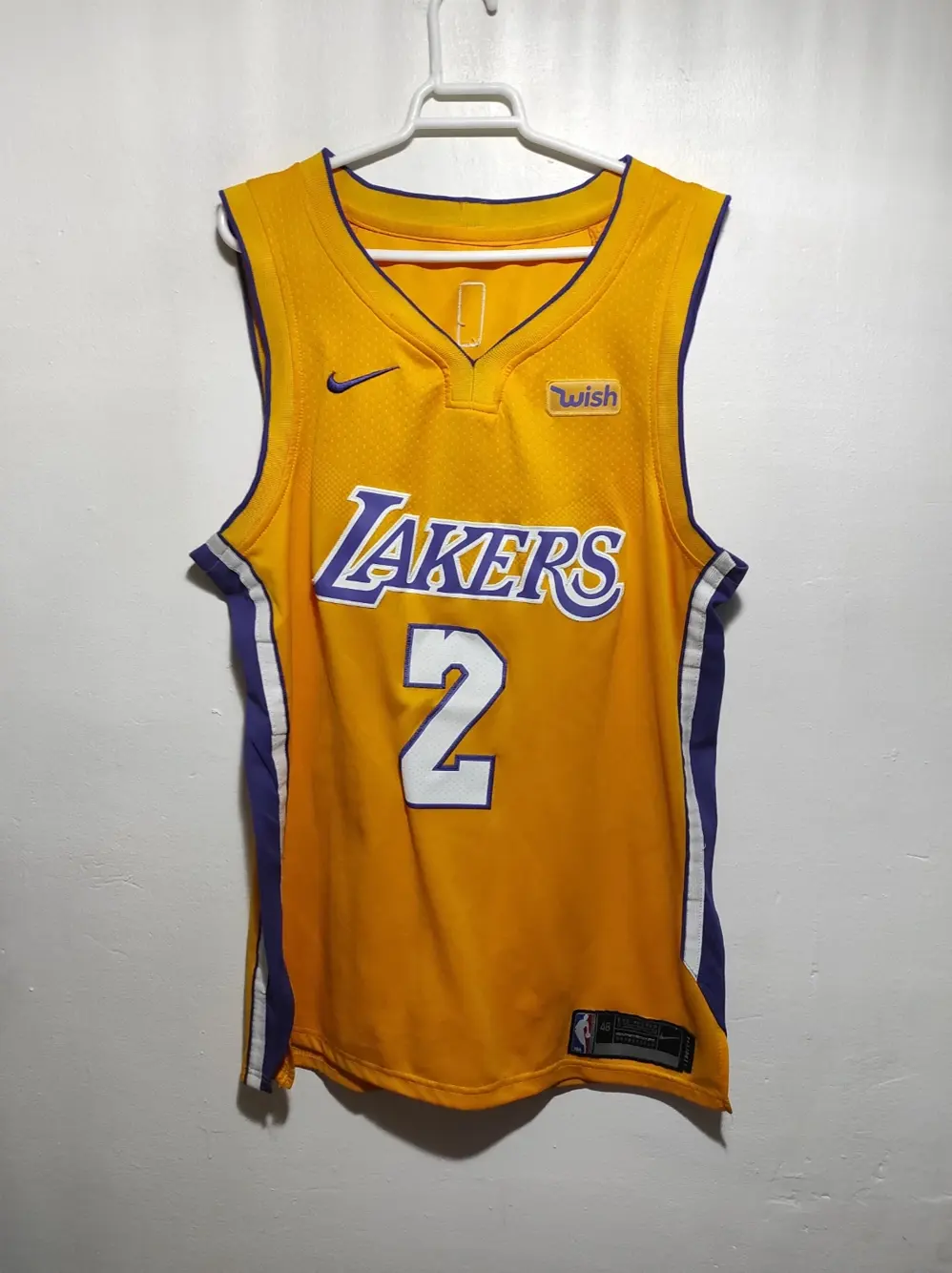 Camiseta Lonzo ball Lakers Nike talla L pero sirve para M ver medidas!