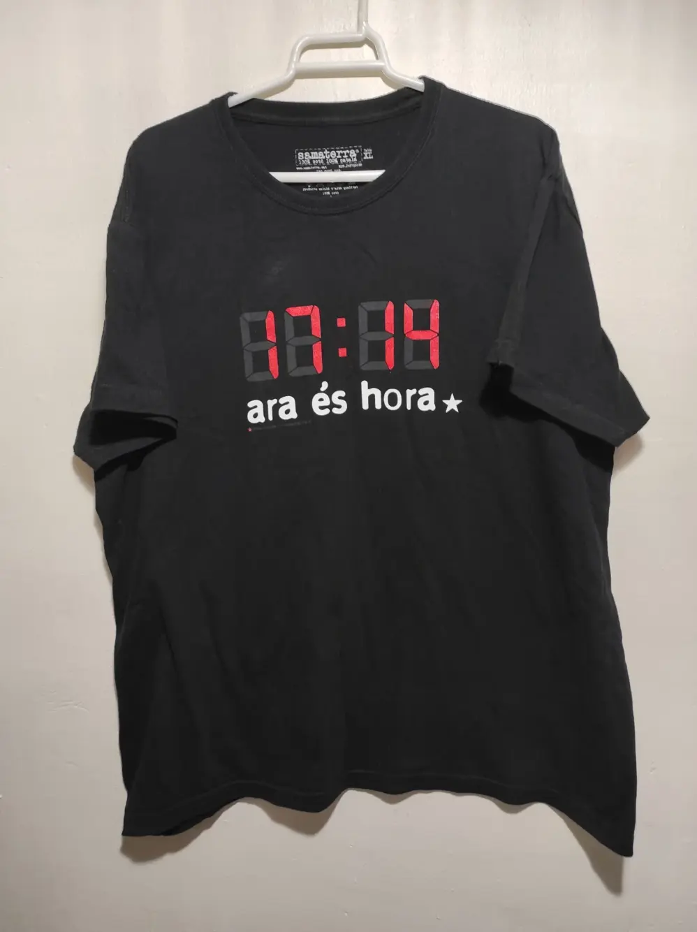 Camiseta manga corta www.samarreta.cat talla XL