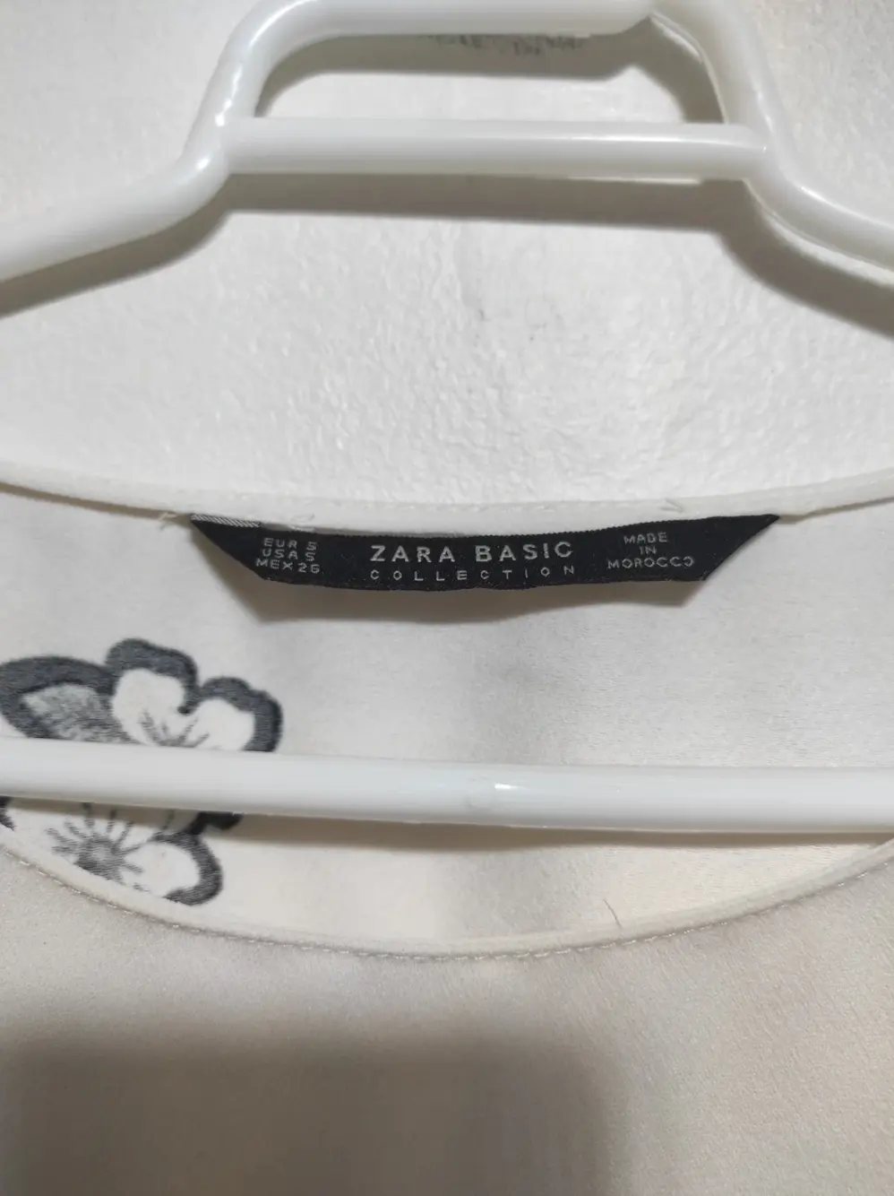 Blusa Zara manga ancha talla S, foto 5