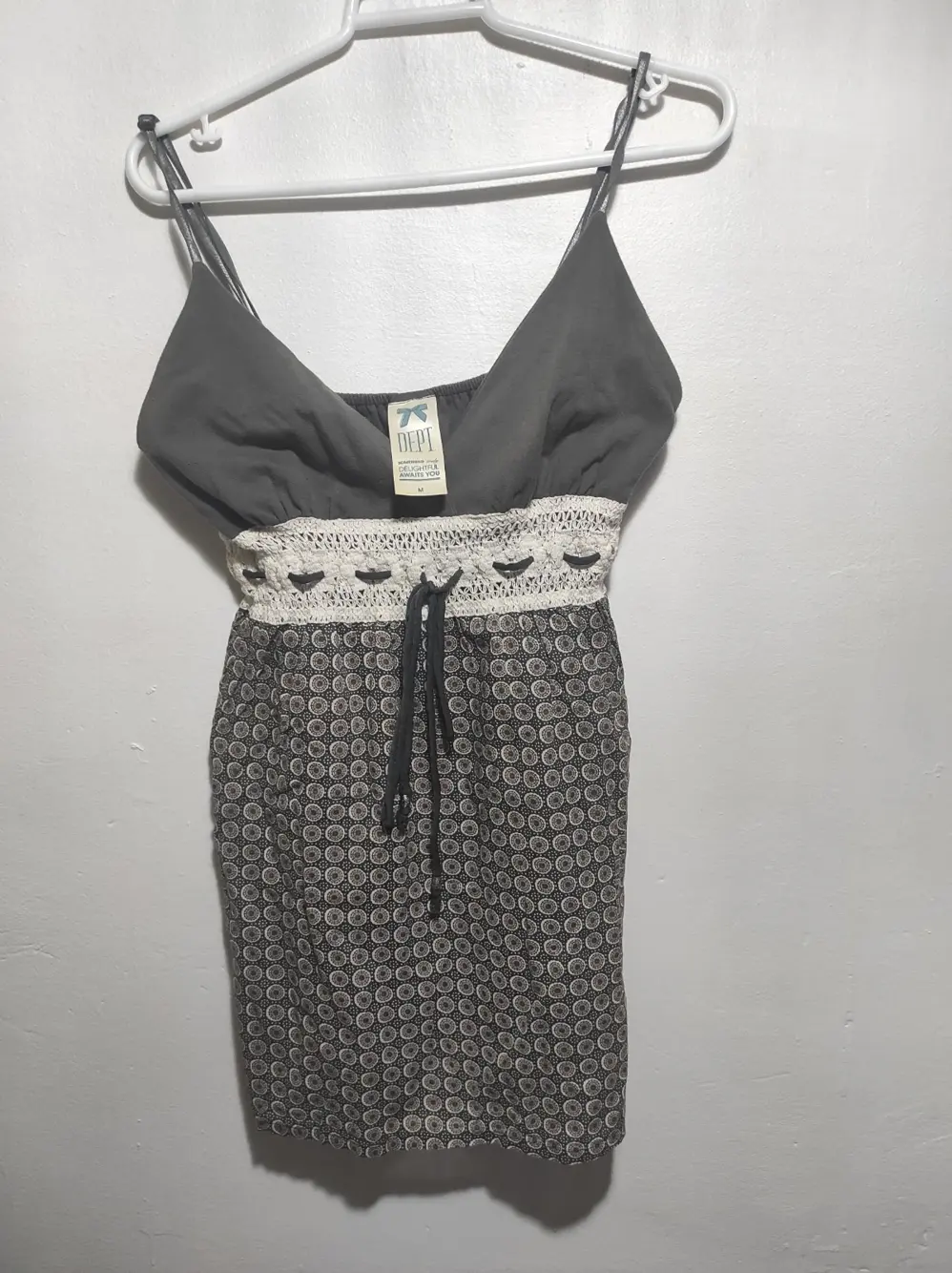 Vestido corto de verano D.E.P.T talla M