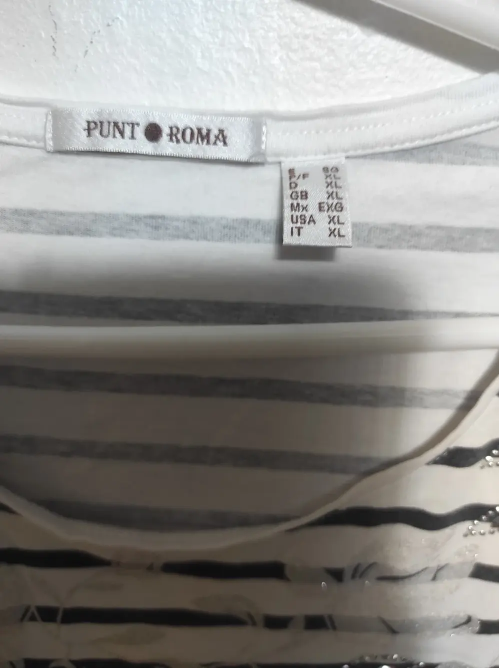 Camiseta manga 3/4 Punt Roma talla SG, foto 3