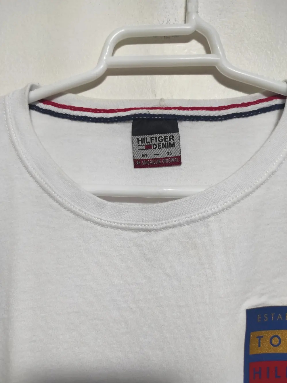 Camiseta manga corta Hilfiger denim talla G sirve para L, foto 3