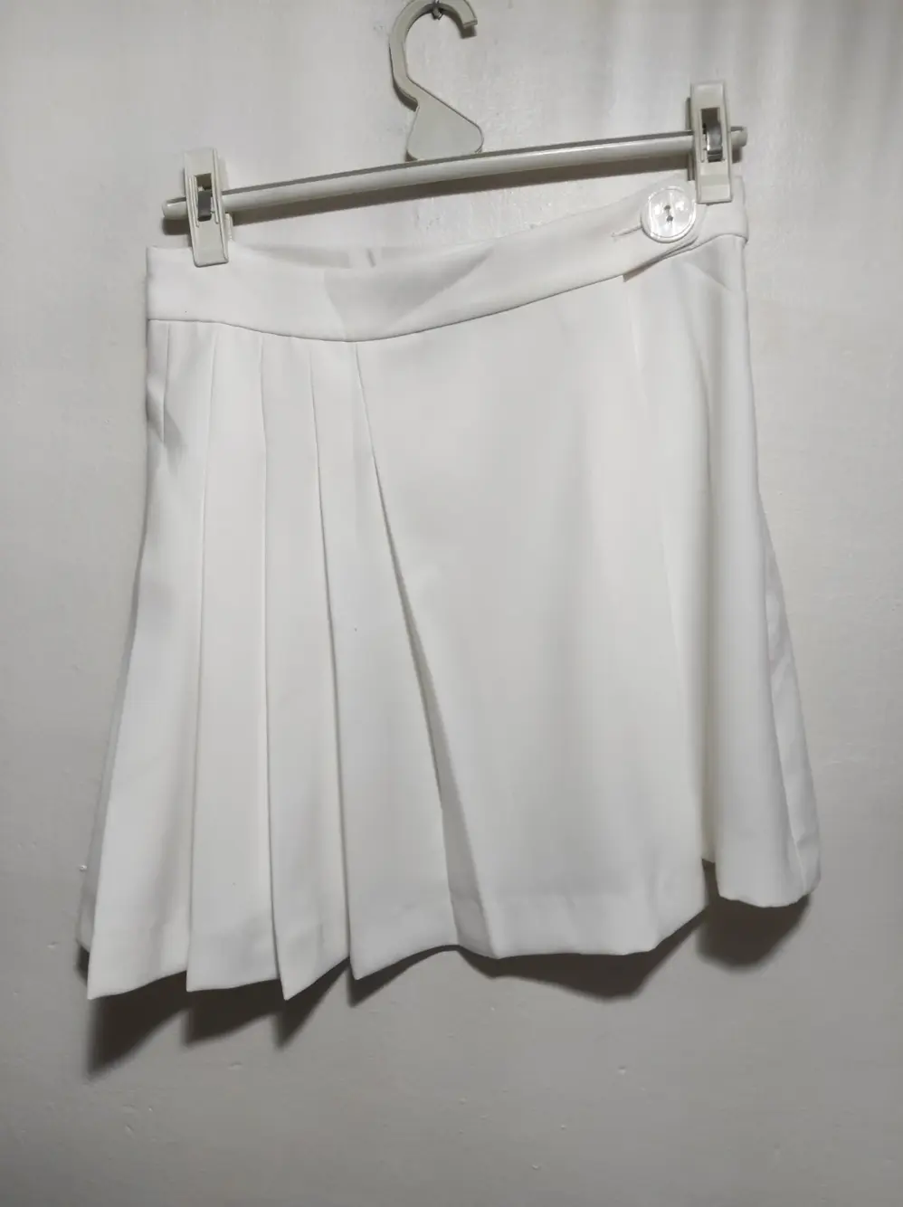 Falda acampada con cremallera Zara woman talla S